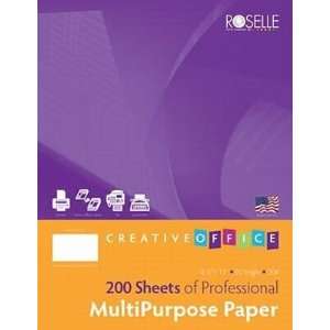  Roselle Big Royal View Paper, Multi Purpose 20Lb, 200 
