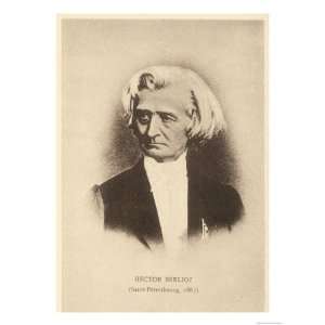  Hector Berlioz the French Composer During His Visit to St 