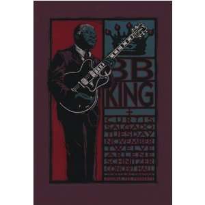  BB King 2002 Concert Poster