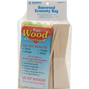  Midwest Products Project Woods Basswood Economy Bag Arts 