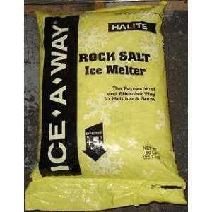  50# Bag of Rock Salt (Min. Qty 1 Each) Health & Personal 