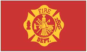 FIRE Department Firefighter Flag 3x5 3 x 5 foot   NEW  
