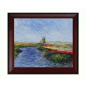  Reproduction Oil Painting   Monet Paintings Tulip Field in Holland 