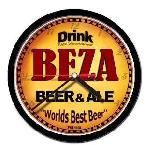  BEZA beer and ale cerveza wall clock 