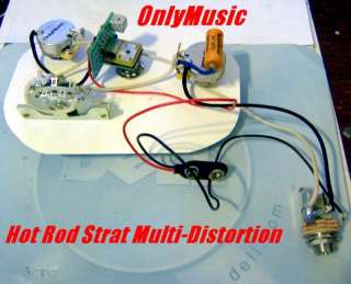 Strat Stratocaster Hot Rod Multi Distortion wiring  