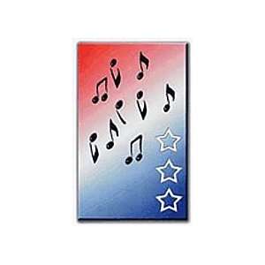  Recital Program Blank #42 Patriotic (Pack of 25) Musical 