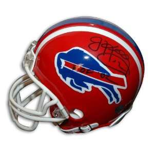  Jim Kelly Buffalo Bills Mini Helmet Inscribed HOF 02 