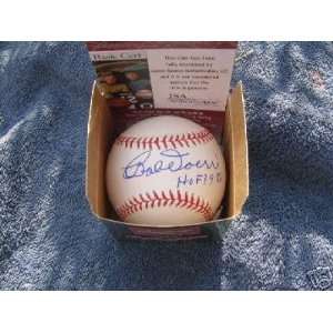  Bobby Doerr Signed Baseball   Jsa coa   Autographed 