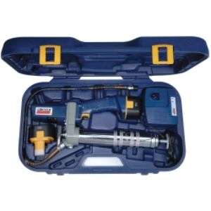 LINCOLN CORDLESS GREASE GUN WITH CASE AND 2 BATTERIES  