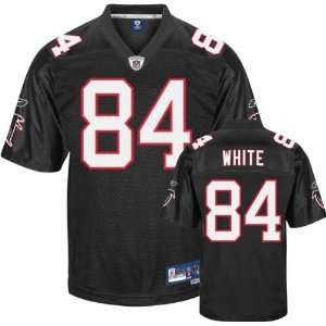Roddy White 2009 Black Reebok NFL Premier Atlanta Falcons Jersey 