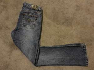 GUESS Vintage Low Rider Straight Leg Cotton Jeans, size 28   28x30.5 