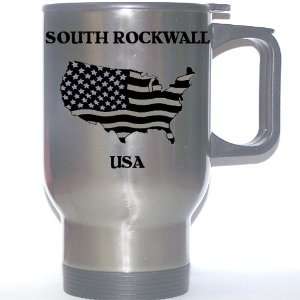  US Flag   South Rockwall, Texas (TX) Stainless Steel Mug 