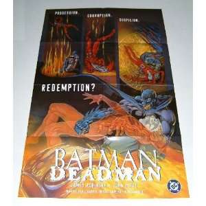   and Deadman Redemption Graphic Novel 34 by 22 DC Comics Promo Poster