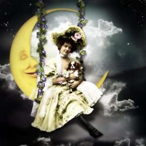  Digital Scrapbooking Kit Its Only A Paper Moon by 