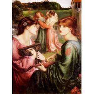   Gabriel Rossetti   24 x 32 inches   The Bower Meadow