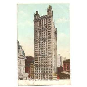  Postcard Park Row Building New York City 1907 Everything 