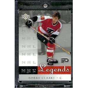  2001 /02 Upper Deck NHL Legends Hockey # 53 Bobby Clarke 
