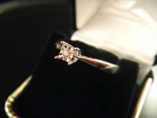   White Gold Solitaire Engagement Promise Diamond Ring WGD17783  