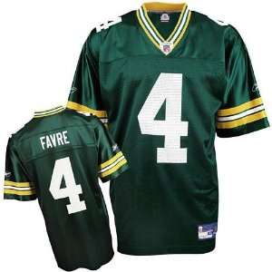 Brett Favre #4 Green Bay Packers NFL Replica Player Jersey (Team Color 