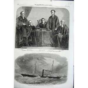   Dudgeon Iron Steam Ship Flora Bishops Dioceses Men