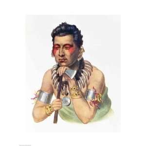  Young Ma Has Ka, Chief of the Iowas   Poster (18x24 