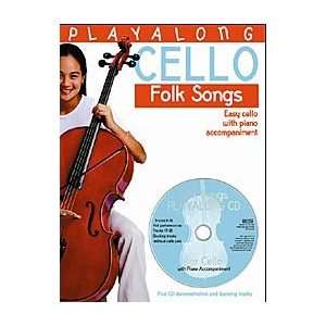    Playalong Cello   Folk Songs Book With CD