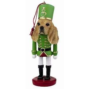  Cocker Spaniel Ornament Nutcracker