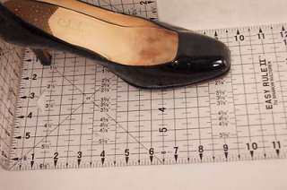 Cole Haan Nike Air Patent Black Heels 8.5 B Womens Dress Shoes  