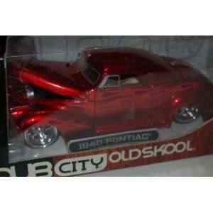  Dub City Oldskool 1940 Pontiac 124 Die Cast Metal with 