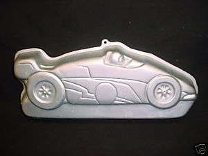 Wilton Lg RACE CAR cake pan Indy Speed Racing mold tin  