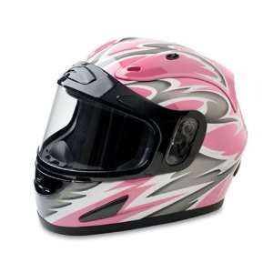  Mossi Pink Small Full Face Helmet Automotive