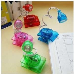    Bright LED Clip on Book Reading Light(sell in Random) Electronics