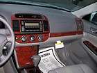 Toyota CAMRY 2007 08 09 INTERIOR Dash trim Kit WOOD ALU