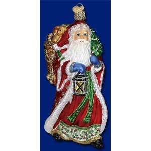  Old World Christmas Radiant Santa Ornament