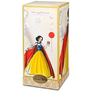 NEW DISNEY PRINCESS DESIGNER SNOW WHITE DOLL COLLECTOR LIMITED EDITION 