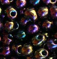 200 Metallic IRIS GRAPE WINE Miyuki Teardrop Glass Beads  