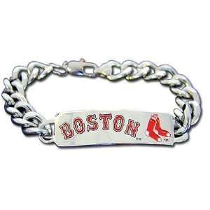  Boston Red Sox ID Bracelet   Size Small 8 1/2 Length 
