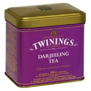 Twinings Darjeeling Loose Tea, Tins, 3.53 oz, 2 pk  