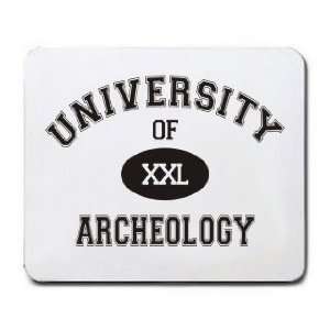  UNIVERSITY OF XXL ARCHEOLOGY Mousepad