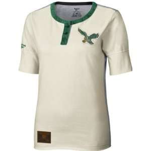   Eagles Womens Constructed Henley T Shirt