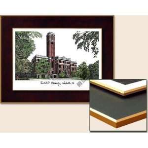  Vanderbilt University Collegiate Lithograph Plaque