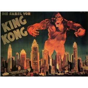  King Kong Movie Poster (11 x 17 Inches   28cm x 44cm) (1933 