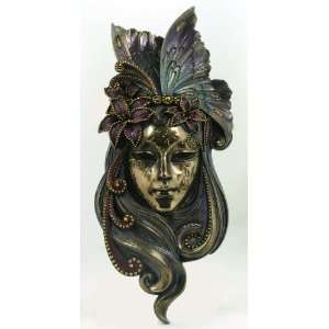 Veronese Masquerade Mask Statue resin Figurine 