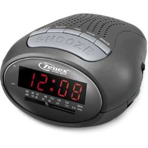 Zenex ZN CR5161 Digital AM/FM Alarm Clock Radio 