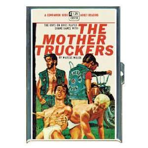 MOTHER TRUCKERS MOTORCYCLE PULP ID Holder, Cigarette Case or Wallet