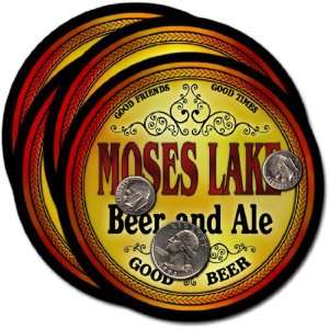 Moses Lake, WA Beer & Ale Coasters   4pk