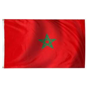  Morocco Flag 6X10 Foot Nylon Patio, Lawn & Garden
