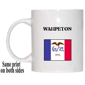  US State Flag   WAHPETON, Iowa (IA) Mug 