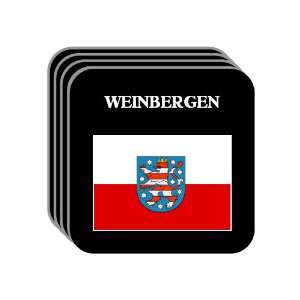 Thuringia (Thuringen)   WEINBERGEN Set of 4 Mini Mousepad Coasters