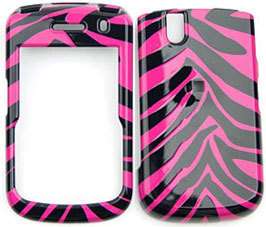 Cover Case for BlackBerry TOUR 9630 Zebra Hot Pink  